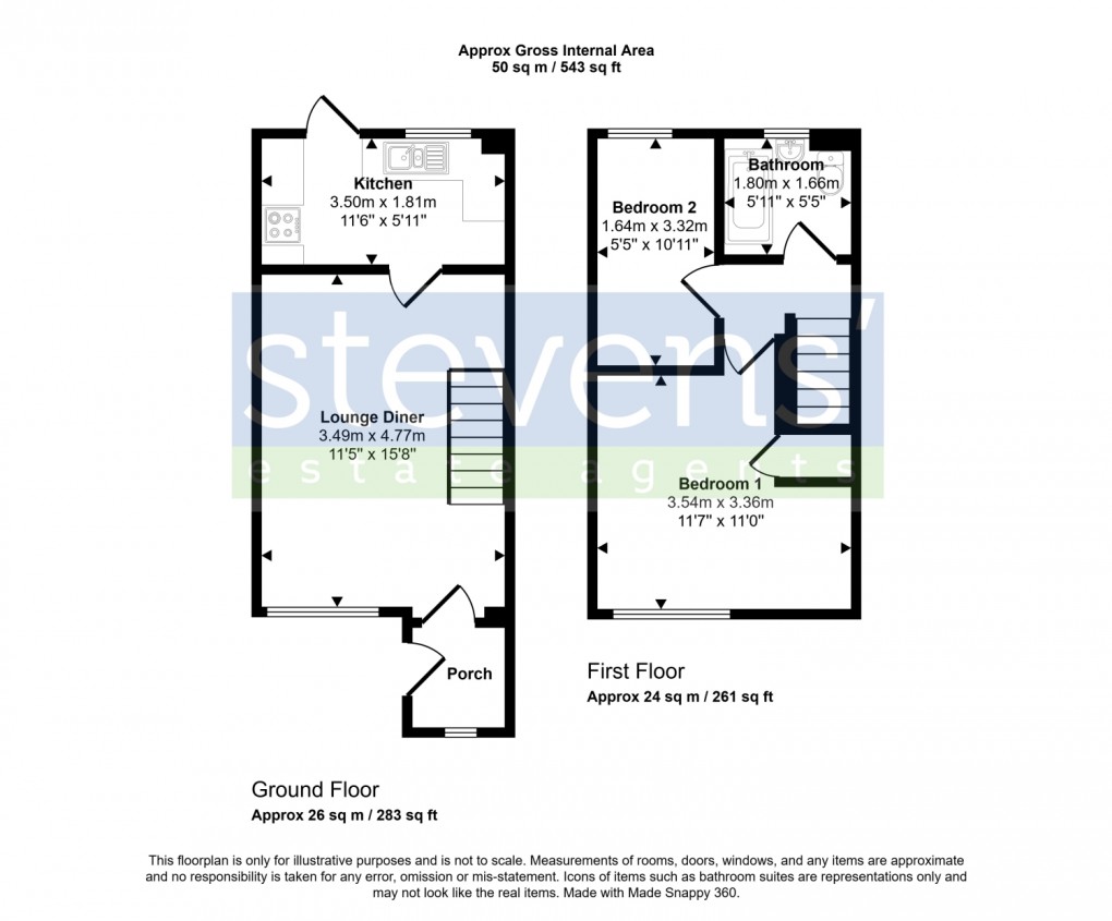 Floorplan for Crocken Tor Road, Okehampton, Devon, EX20