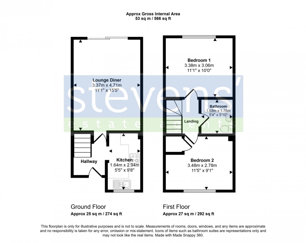 Floorplan for Row Tor Close, Okehampton, Devon, EX20
