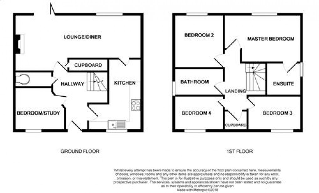 Floorplan for Blangy Close, NORTH TAWTON, Devon, EX20