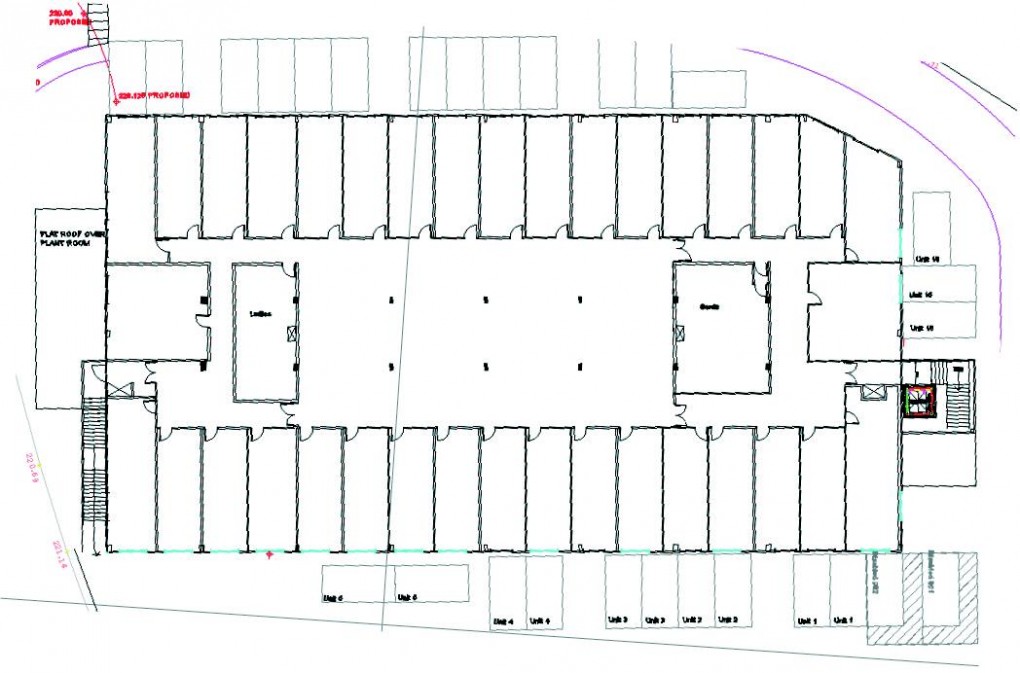 Floorplan for A30 Business Centre Higher Stockley Mead, Okehampton