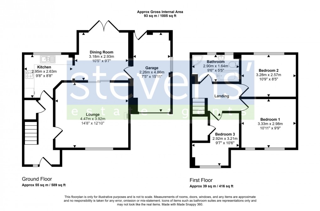 Floorplan for Cob Meadow, Hatherleigh, Okehampton, Devon, EX20