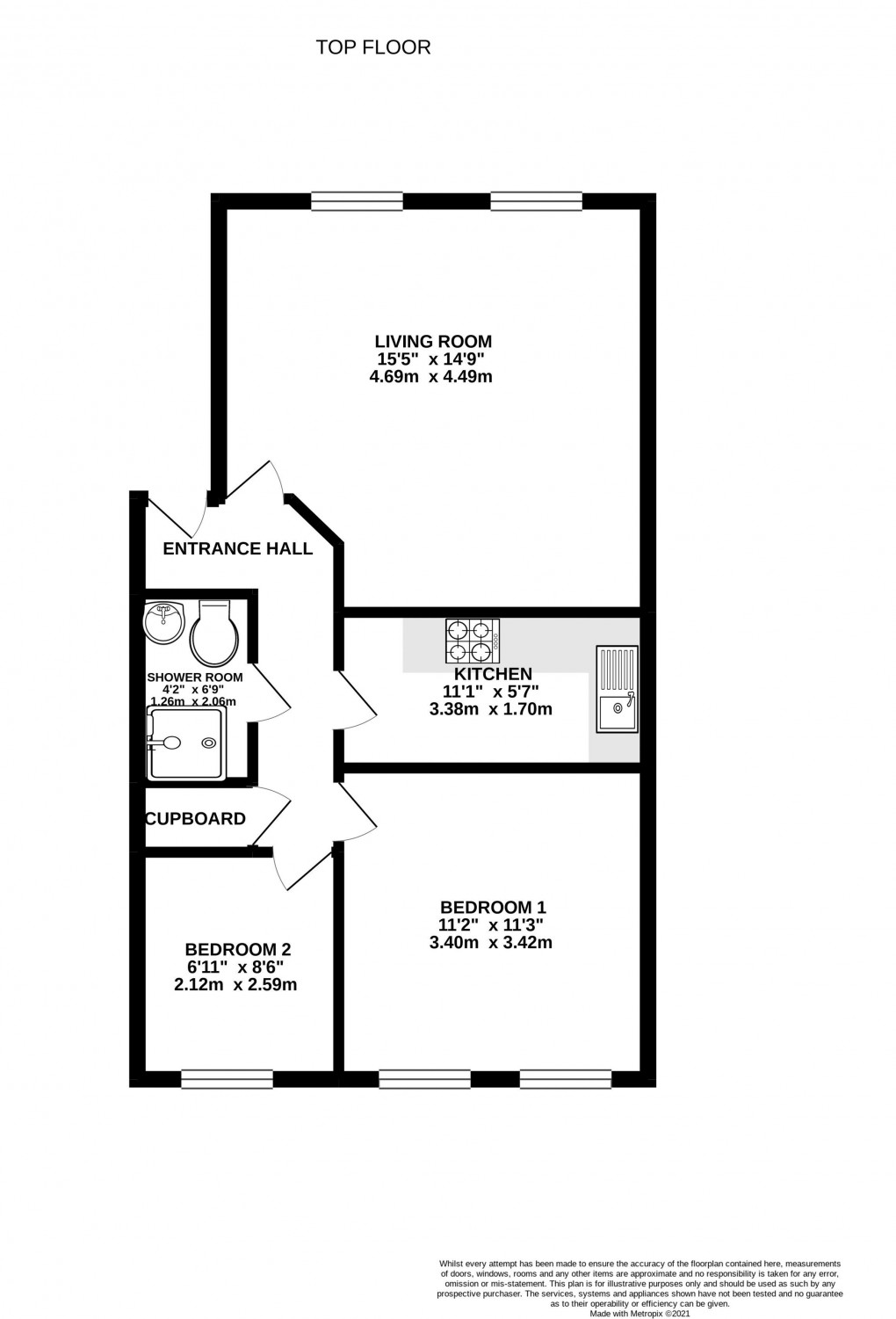 Floorplan for East Street, Okehampton, Devon, EX20