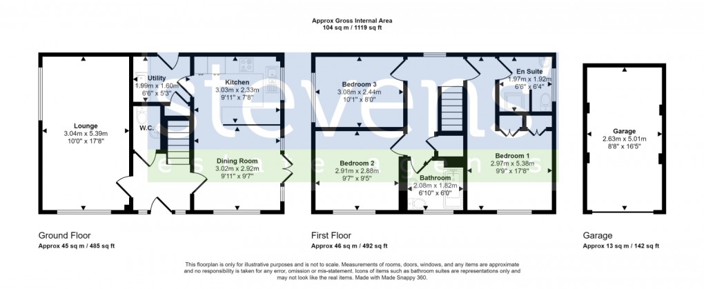 Floorplan for Fossa Court, Okehampton, Devon, EX20