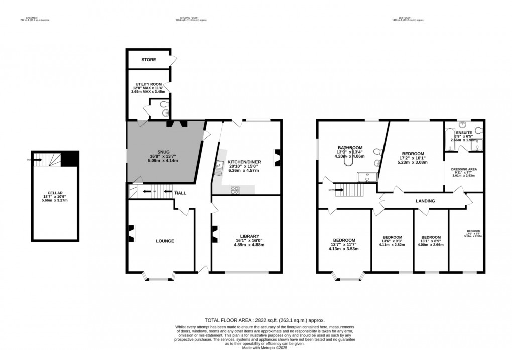 Floorplan for Market Street, Hatherleigh, Okehampton, Devon, EX20