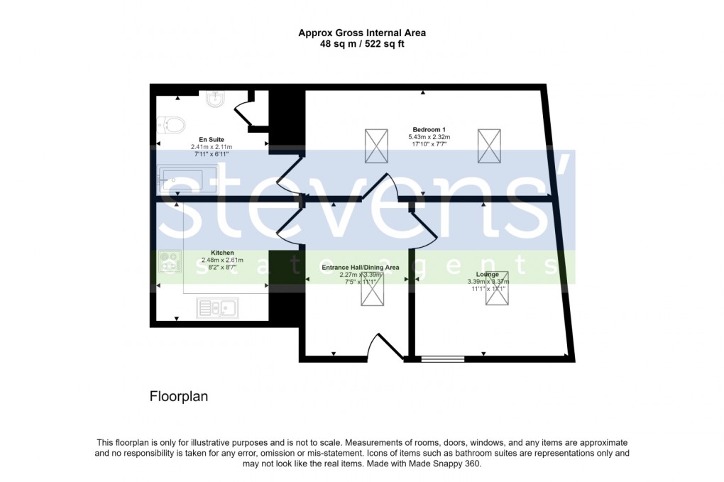 Floorplan for Station Road, Okehampton, Devon, EX20