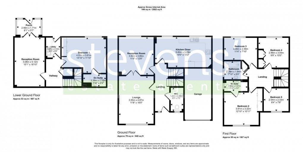 Floorplan for Upcott Valley, Okehampton, Devon, EX20