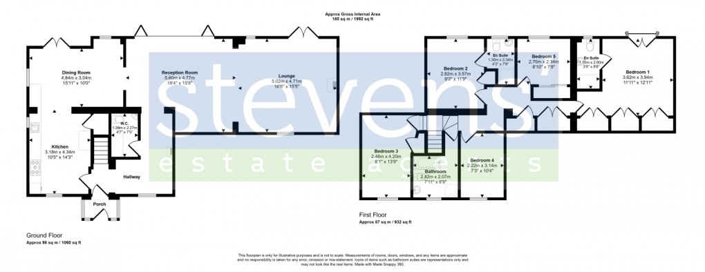 Floorplan for , Folly Gate, Okehampton, Devon, EX20