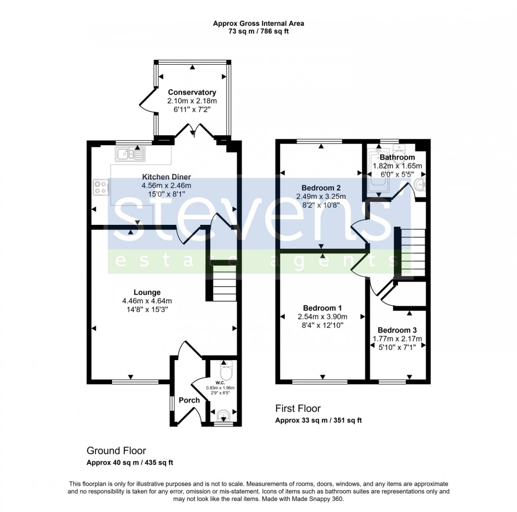 Floorplan for Berryball Close, Okehampton, Devon, EX20