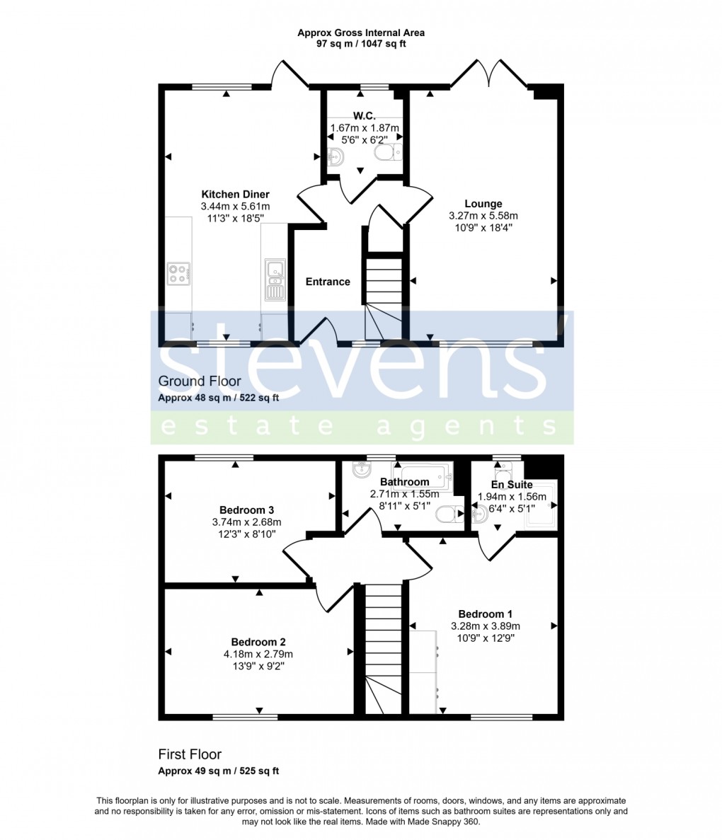 Floorplan for Alder View, Hatherleigh, Okehampton, Devon, EX20