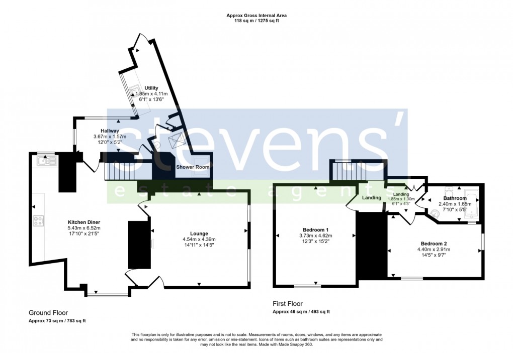 Floorplan for Bridge Street, Hatherleigh, Okehampton, Devon, EX20
