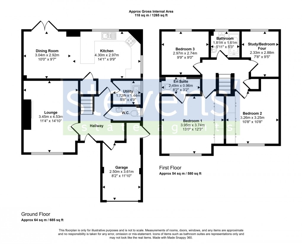 Floorplan for Upcott Valley, Okehampton, Devon, EX20