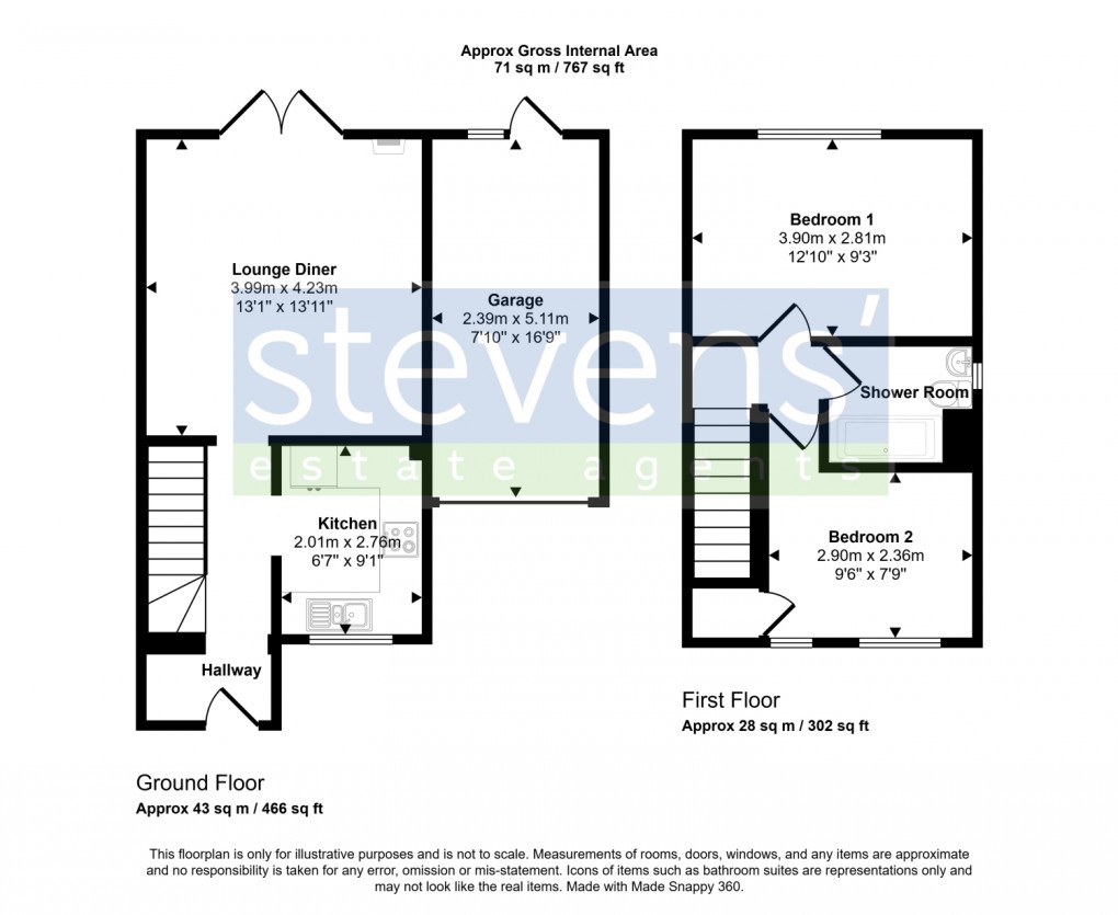 Floorplan for Moor View, Hatherleigh, Okehampton, Devon, EX20