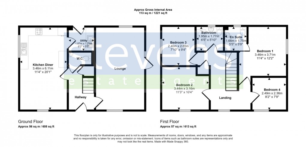 Floorplan for Crediton Road, Okehampton, Devon, EX20