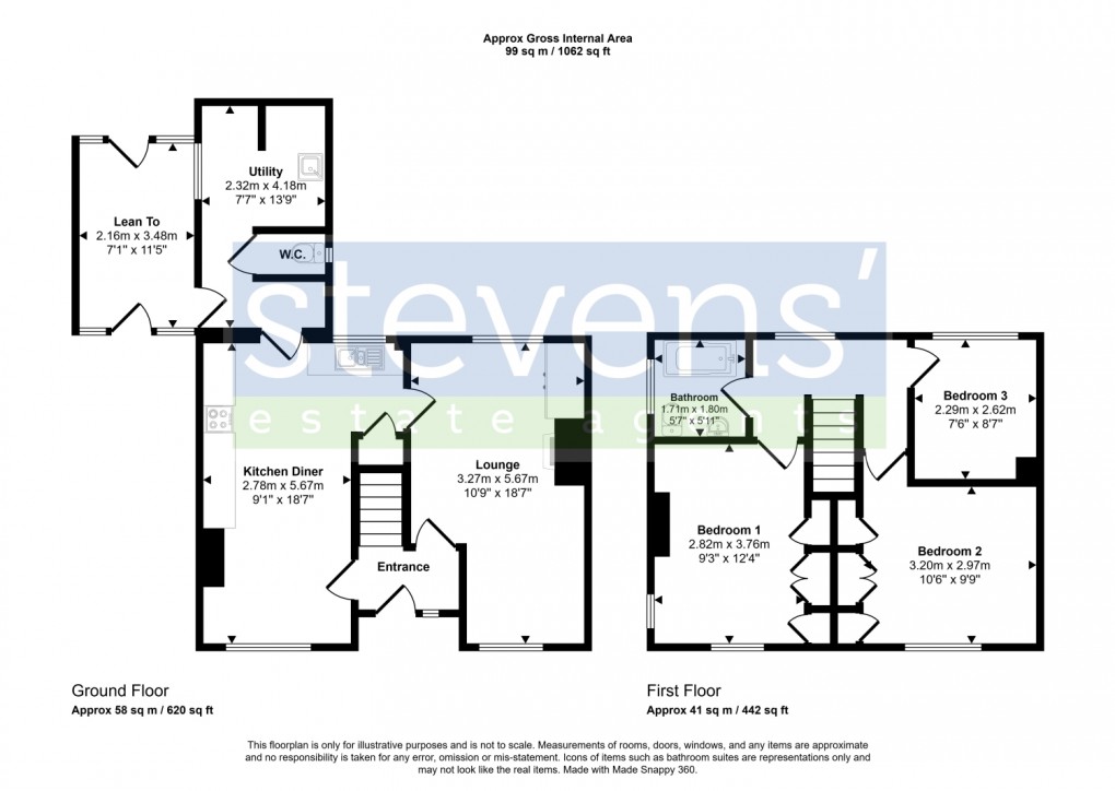 Floorplan for Arundell Road, North Tawton, Devon, EX20