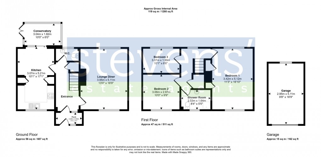 Floorplan for Elmfield Meadow Station Road, Northlew, Okehampton, Devon, EX20