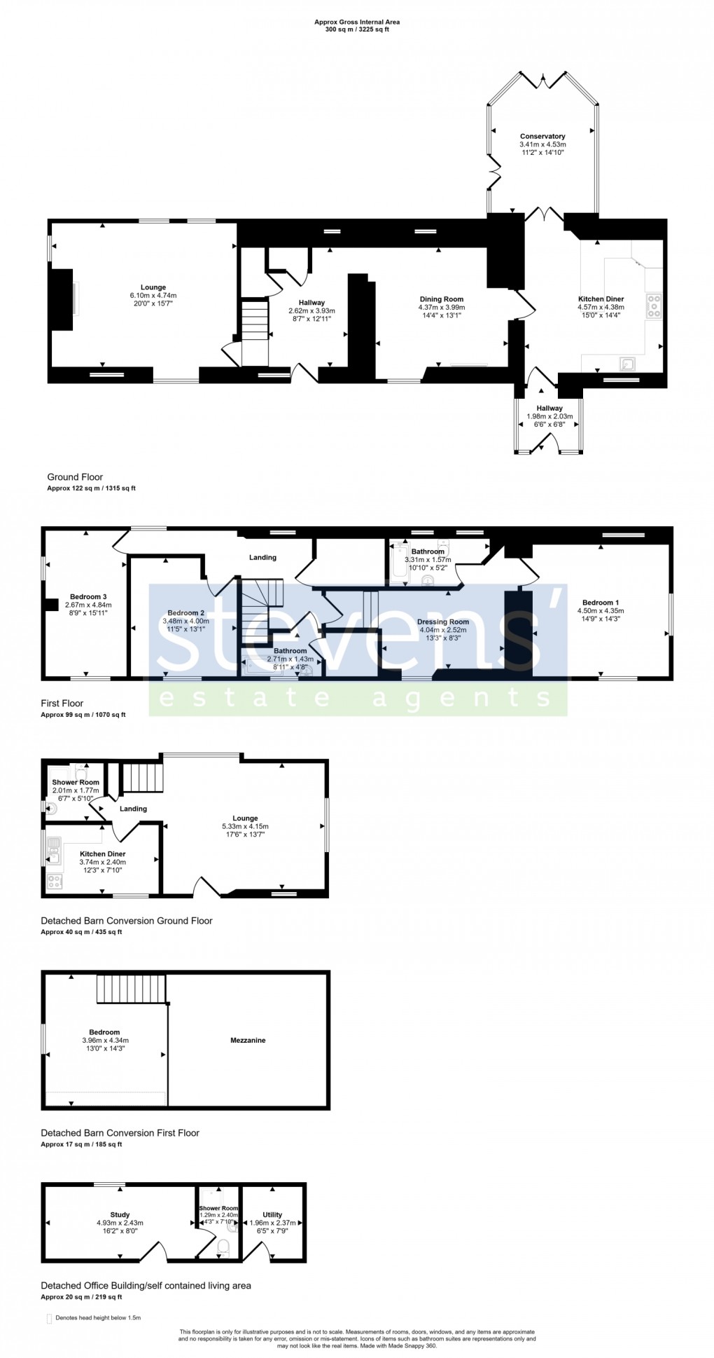 Floorplan for North Barwick, Iddesleigh, Winkleigh, EX19