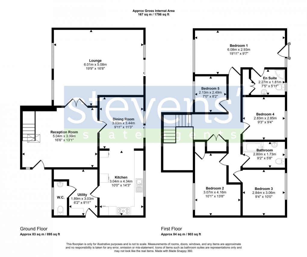 Floorplan for , Highampton, Beaworthy, Devon, EX21