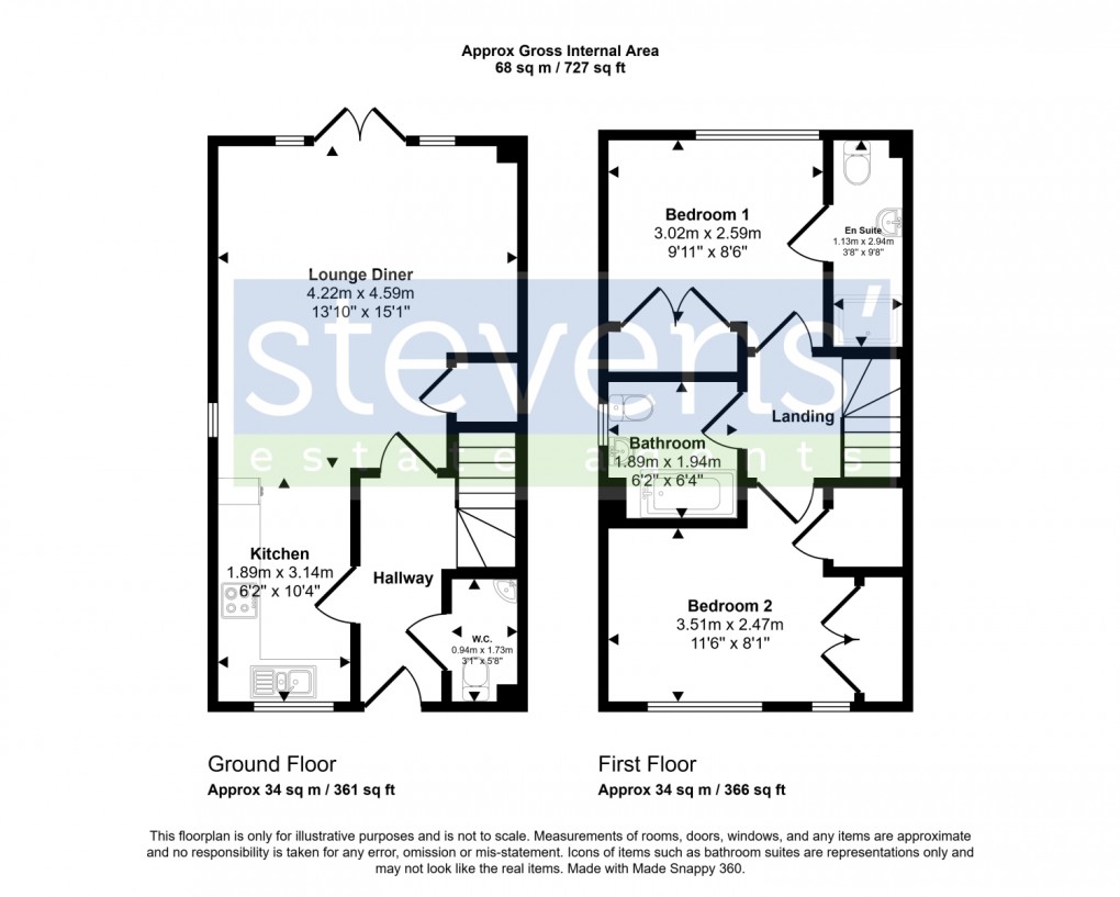 Floorplan for Forum Lane, Okehampton, Devon, EX20