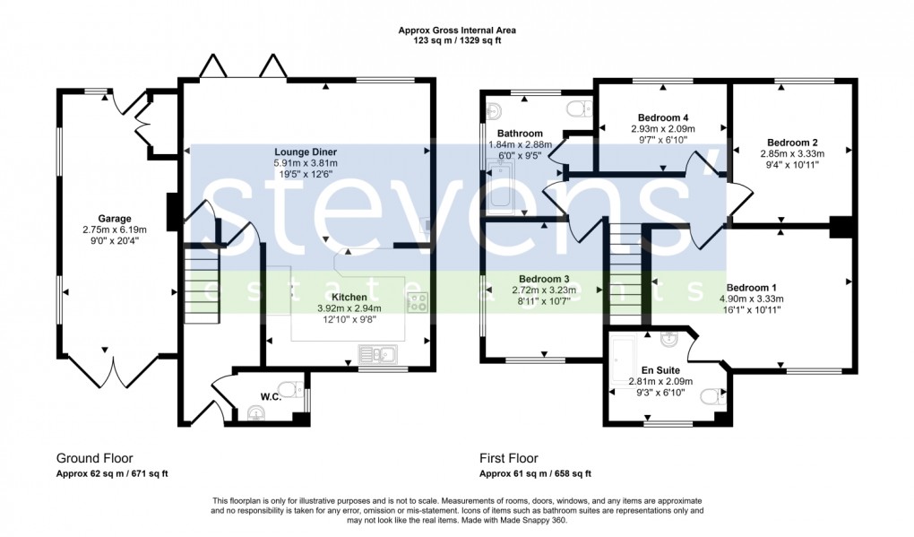 Floorplan for Bridge Street, Hatherleigh, Devon, EX20