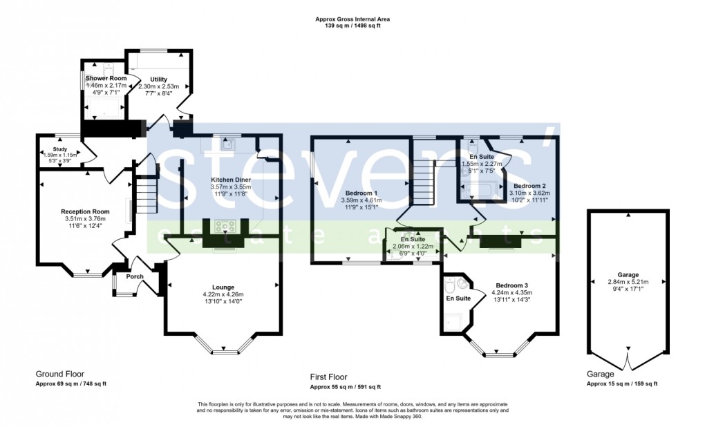 Floorplan for , Halwill Junction, Beaworthy, Devon, EX21
