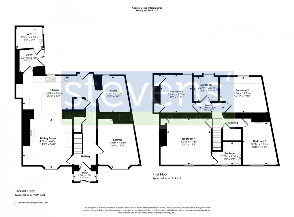 Floorplan for Crowden Road, Northlew, Okehampton, Devon, EX20