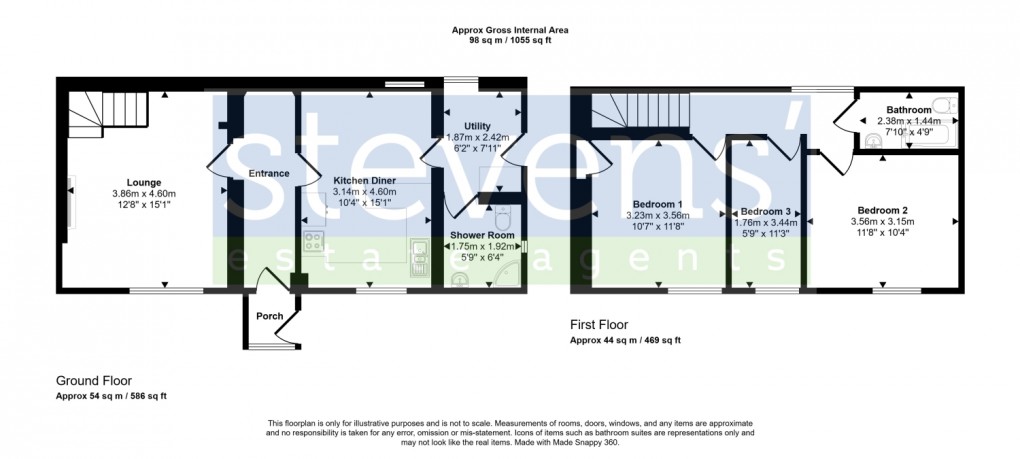 Floorplan for South Tawton, South Tawton, Okehampton, Devon, EX20