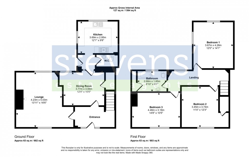 Floorplan for 2 Barton Cottages, Throwleigh, Okehampton, Devon, EX20