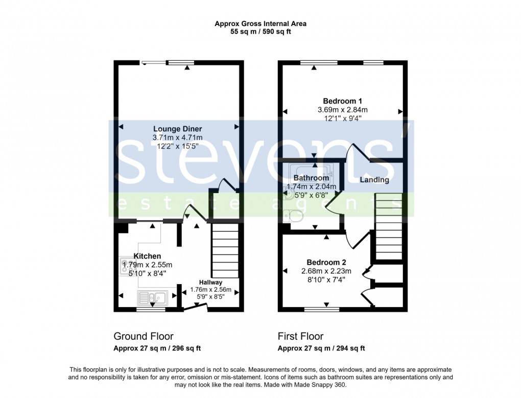 Floorplan for Holley Park, Okehampton, Devon, EX20