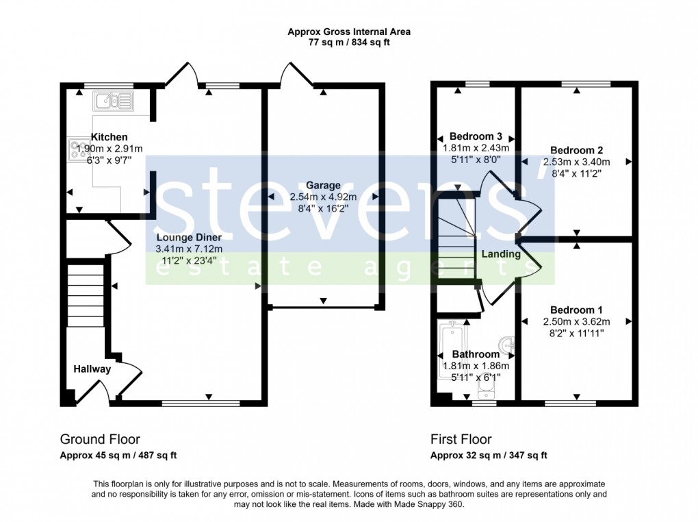Floorplan for Okehampton, Devon, EX20