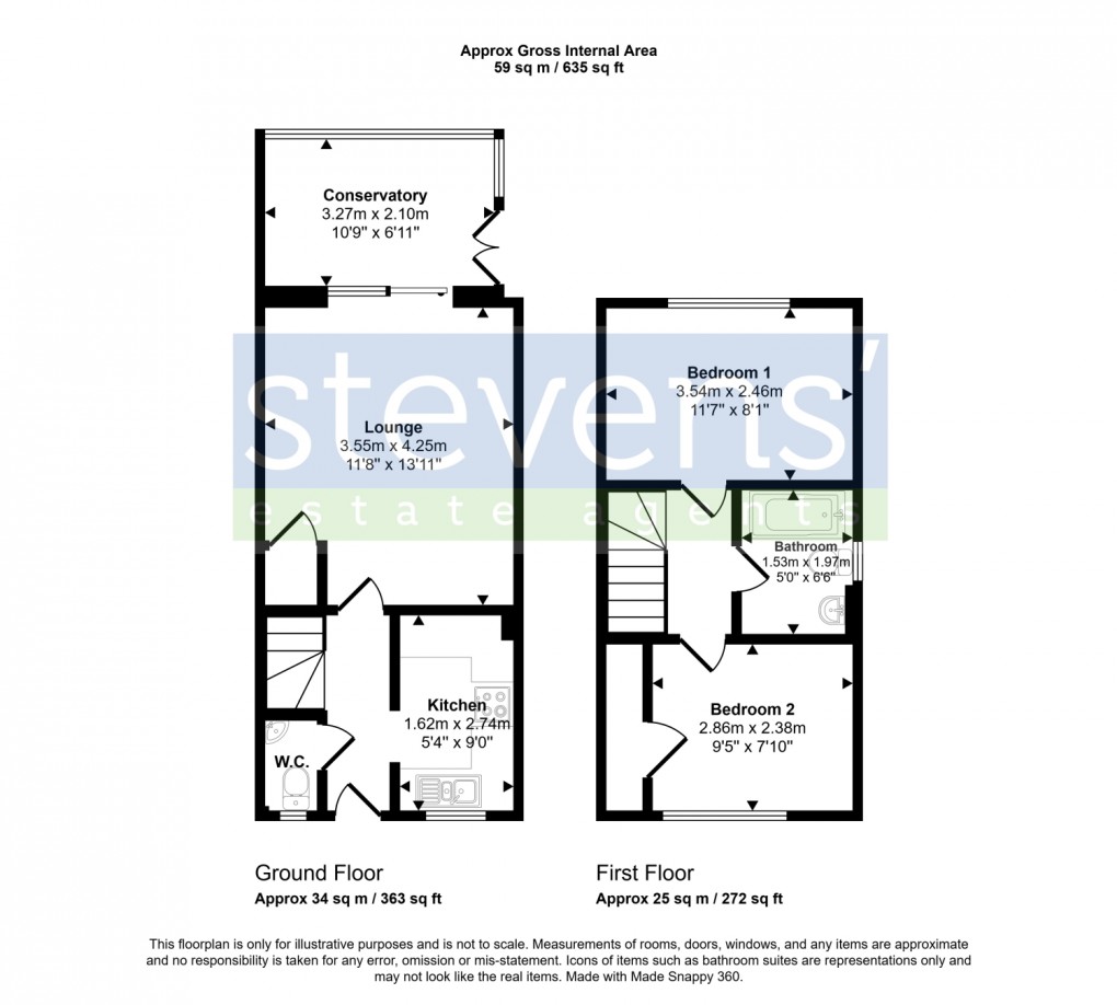 Floorplan for Saddlers Way, OKEHAMPTON, Devon, EX20