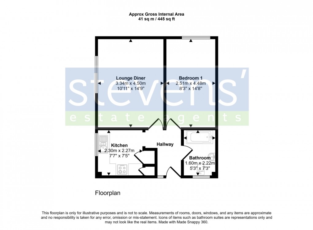 Floorplan for Jacobs Pool, Okehampton, Devon, EX20