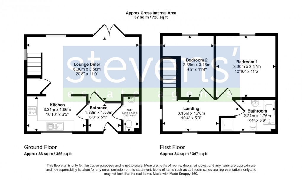 Floorplan for Halwill Junction, Beaworthy, Devon, EX21